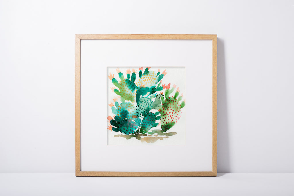 Watercolor Cacti 1 - Cactus Collection