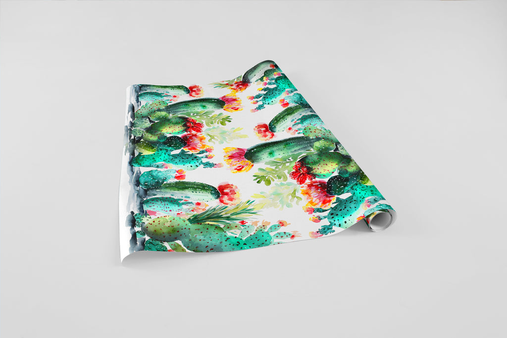 Cacti Bloom Wrapping Paper - Cacti Collection