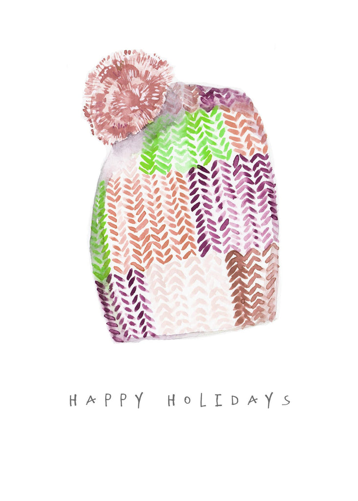 Beanie Knit Card Set - Holidays 2017
