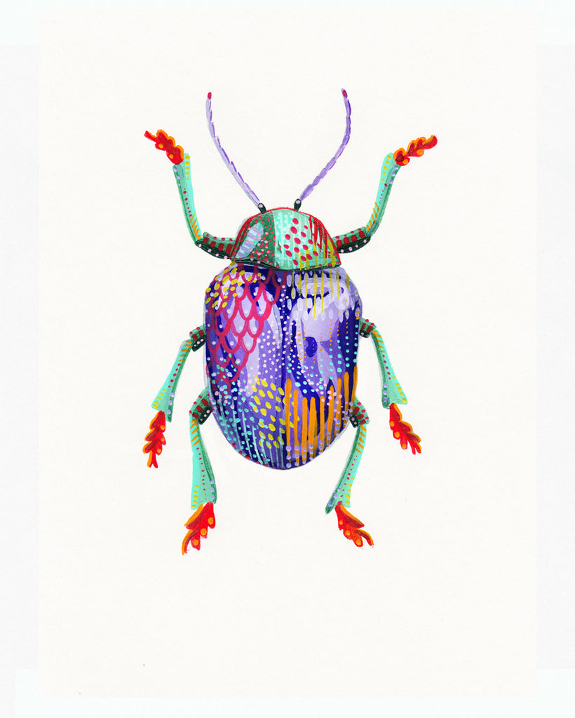 Dogbane Beetle 1 - Little Bugs Collection