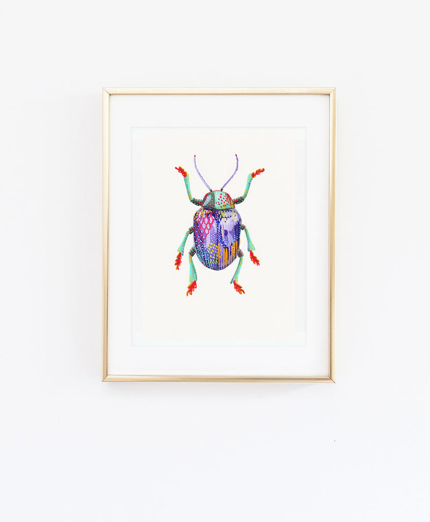 Dogbane Beetle 1 - Little Bugs Collection