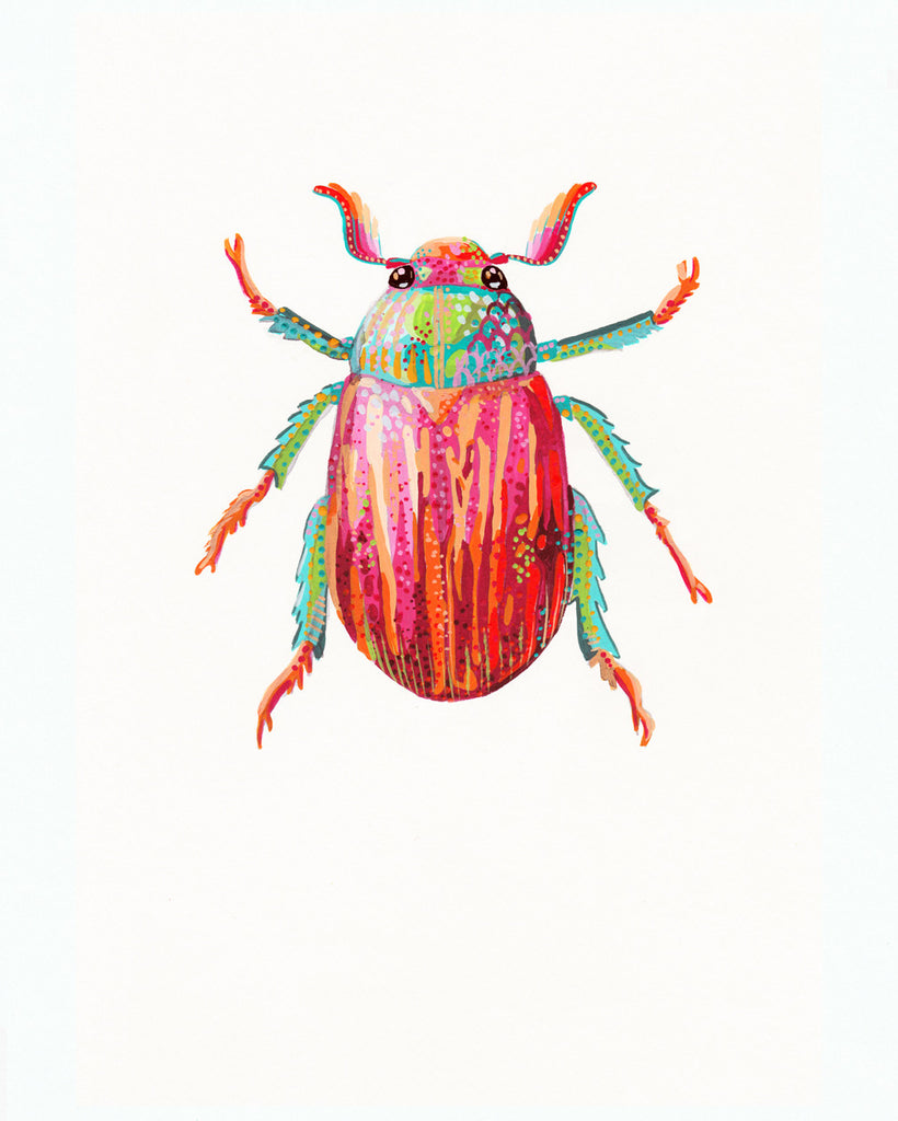 Flower Chafer Beetle 1 - Little Bugs Collection
