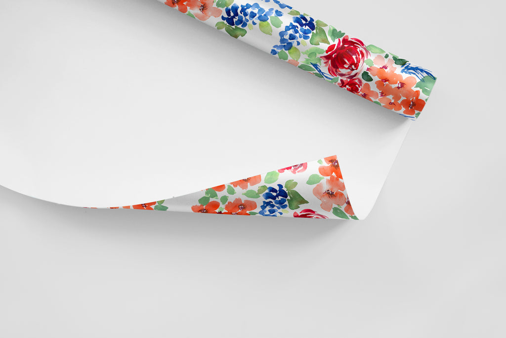 American Beauty Wrapping Paper - Wildflowers Collection
