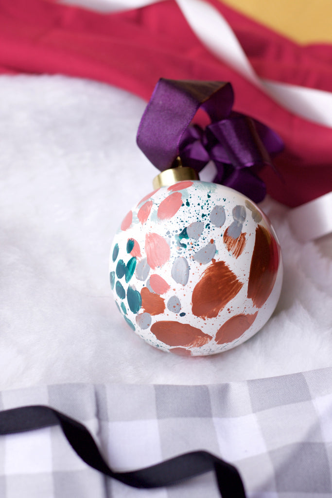 Lucky No. 2 - Hand Painted Holiday Ornament - Holidays 2016