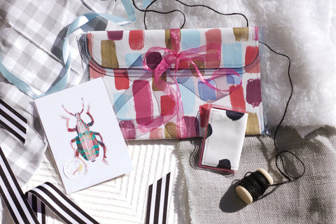 XL Crossover Bag, Art Print and Tiny Wallet - Gift Set - Holidays 2016