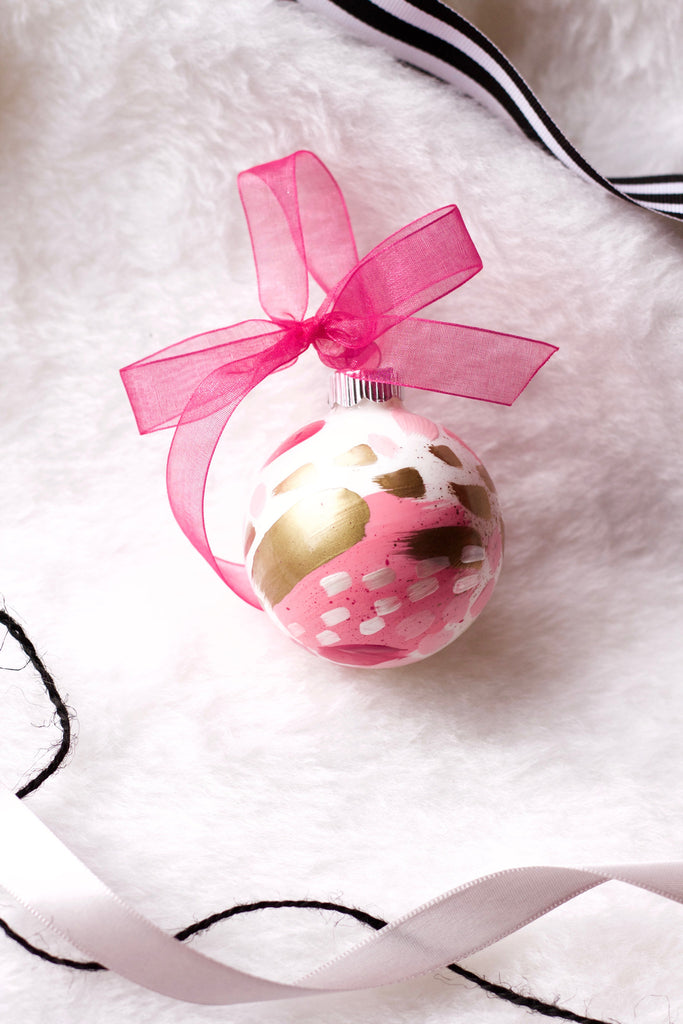 Bubblegum No. 5  - Hand Painted Holiday Ornament - Holidays 2016