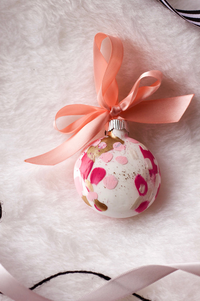 Bubblegum No. 4  - Hand Painted Holiday Ornament - Holidays 2016
