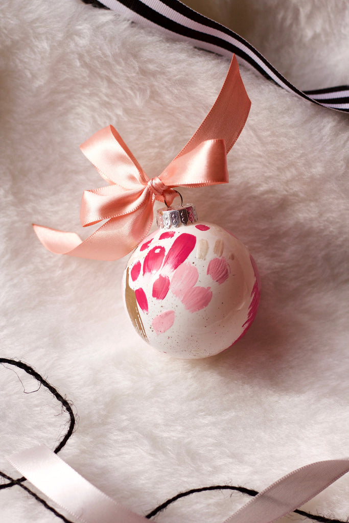 Bubblegum No. 3  - Hand Painted Holiday Ornament - Holidays 2016