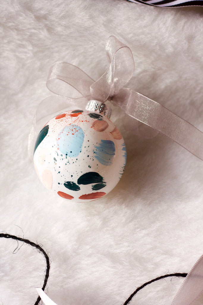 Rusted No. 2  - Hand Painted Holiday Ornament - Holidays 2016