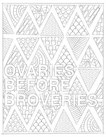 Galentine's Coloring Page 2 - Digital Download