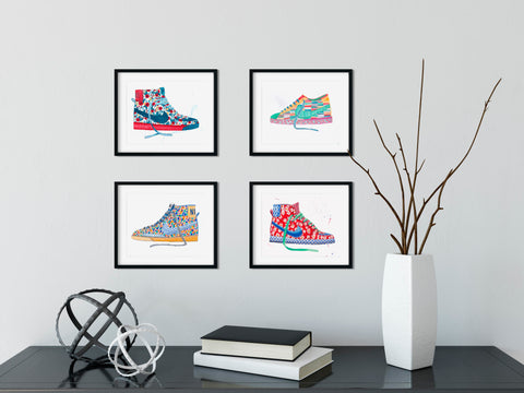 Sneaker Print Collection - Limited Edition Set - Sneakers Collection