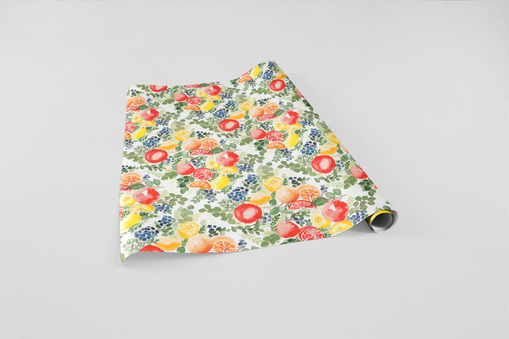 Winter Citrus Wrapping Paper - Citrus Collection