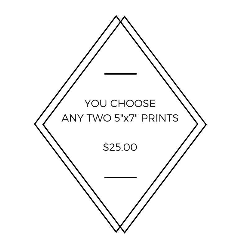Any Two 5" x 7" Little Fishes Prints - You Choose!
