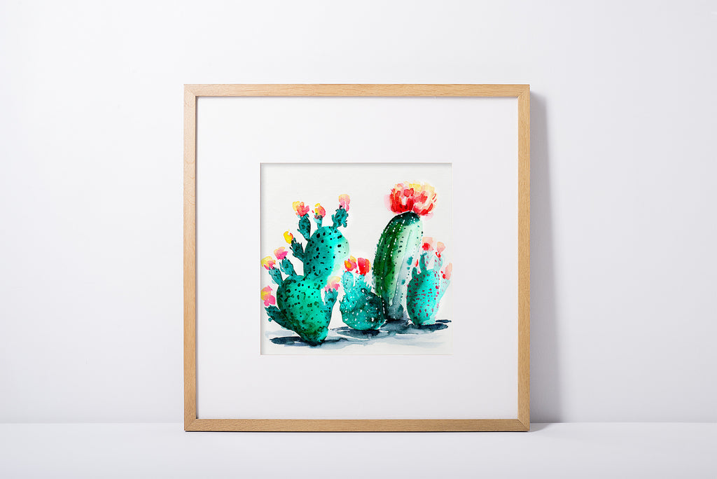 Watercolor Cacti 2 - Cactus Collection