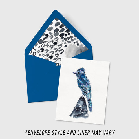 Blue Jay - Aviary Collection - A2 Card