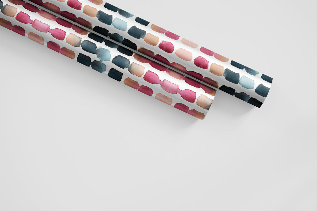 Suede Dots Wrapping Paper - Abstraction Collection